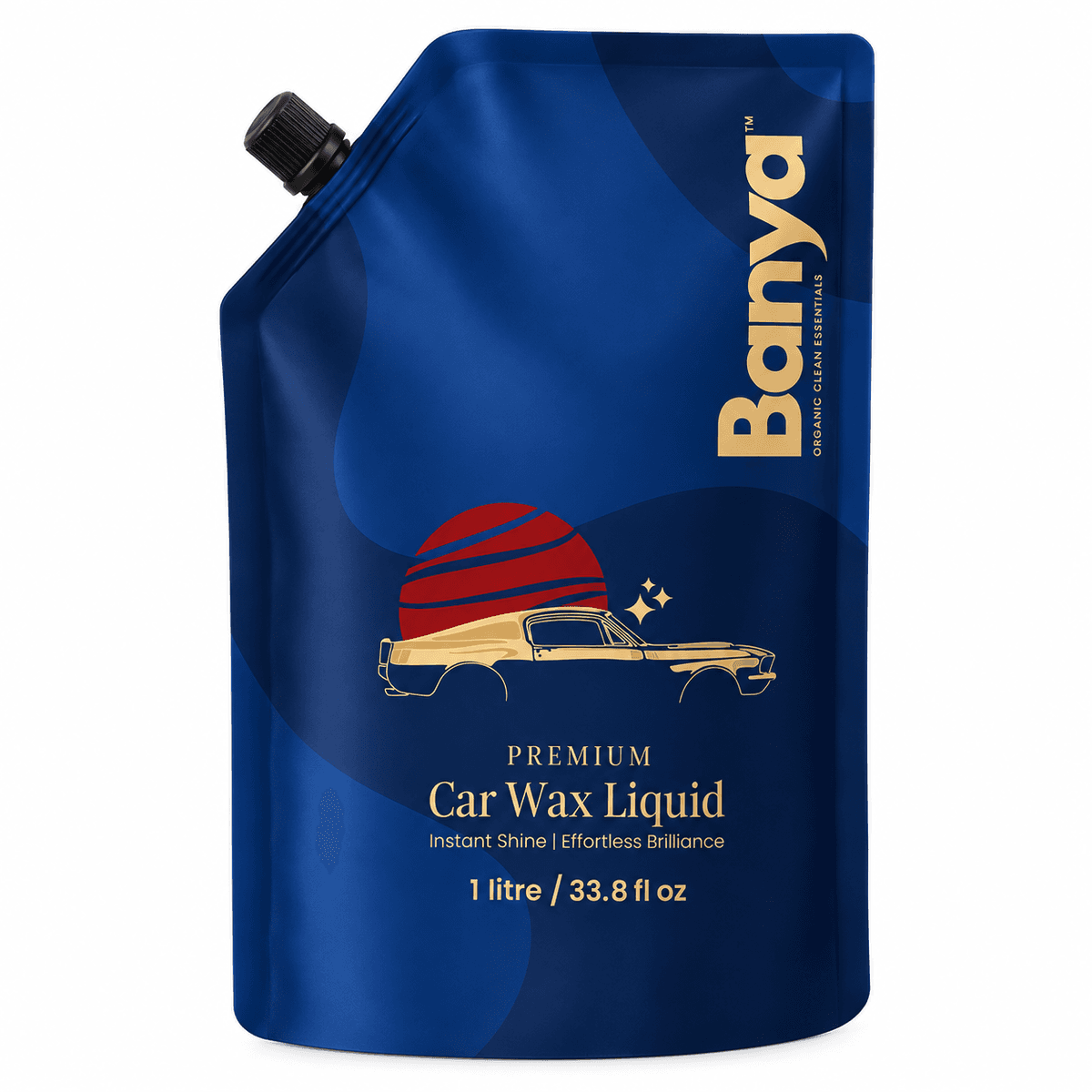 Carnauba Liquid Car Wax (1L pouch)